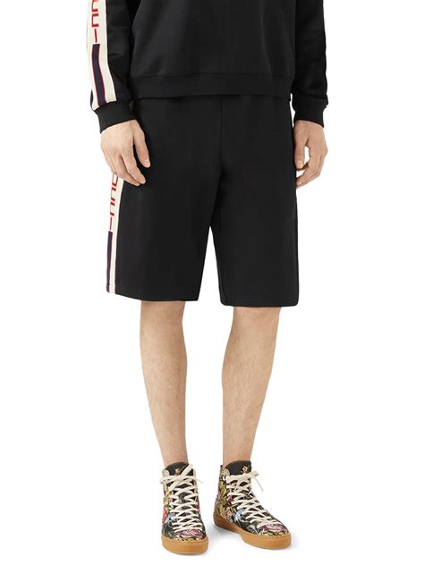 gucci technical jersey shorts replica|gucci men shorts sale.